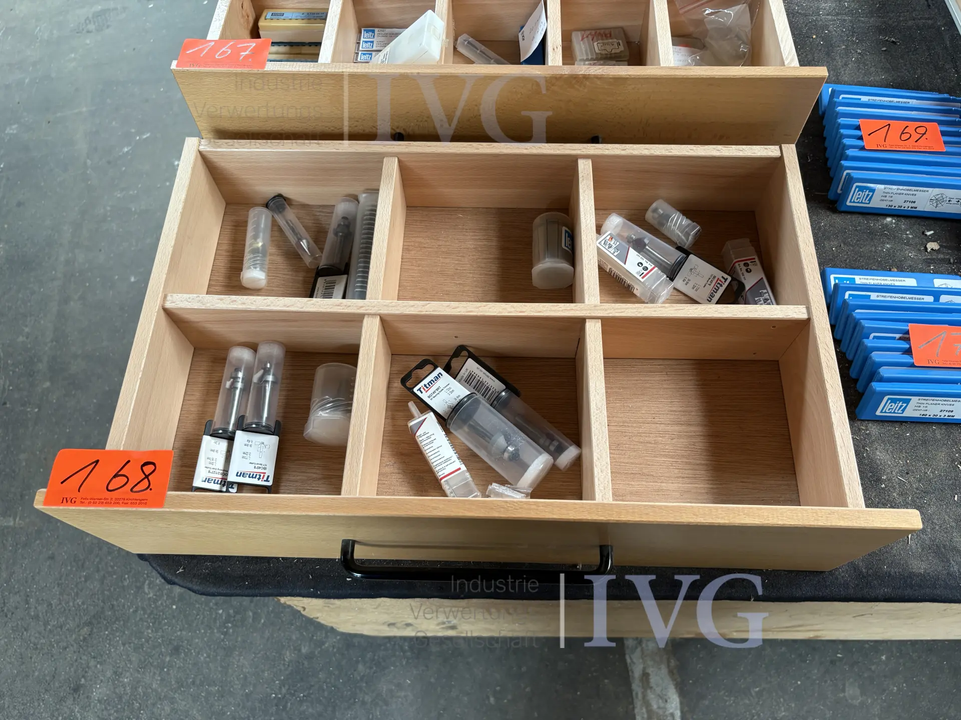 Posten Holzbearbeitungs-Werkzeuge